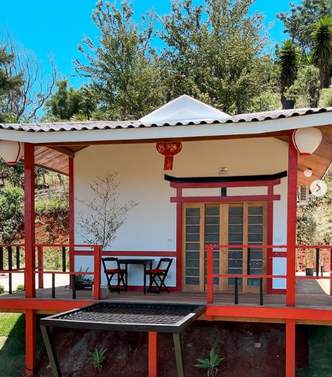 Fachada temática japonesa