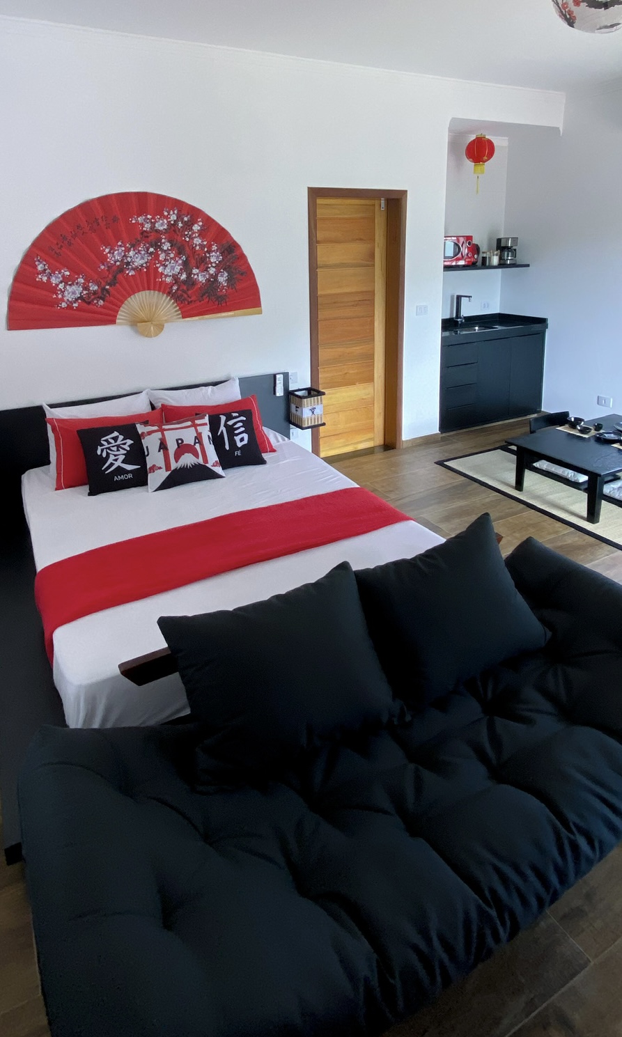 Interior do chalé